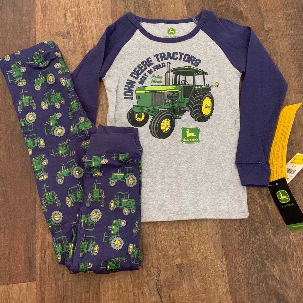 John Deere pajamas- new with tag